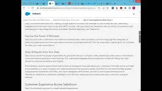 Get to Know Salesforce Data Cloud
