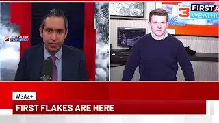 WSAZ+ | First flakes of snow now falling throughout the region