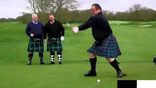 Drunk Scotsmen playing golf badly #shorts #scotsmen #golf #badgolf #drunkscotsmen #drunk #scottish 