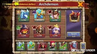 7.7 BILLION DAMAGE ARCHDEMON DEFLECT