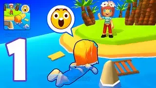 Stranded Island Survival Games Gameplay Walkthrough Part 1 - Tutorial Survival Island (Android,iOS)