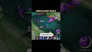 ✅Obsidia best build tutorial #mobilelegends #mlbb #obsidia #highlights