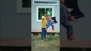 Chucky cut my legs but my friend help me #shorts