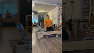 Reformer Rotator Cuff Exercise #shorts #exercise #reformer #sports