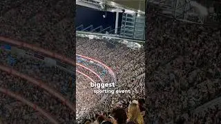 What an experience at an AFL game 🇦🇺 #afl #aussirules #football #australia #melbourne #sports