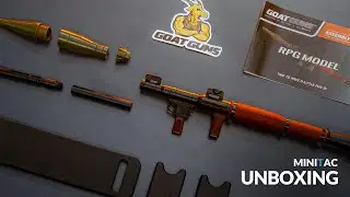 GoatGuns MINIATURE RPG Die-cast Model | UNBOXING (ASMR)