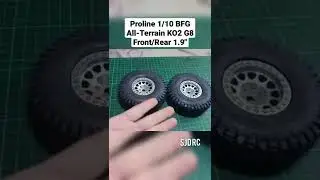 Proline 1/10 BFG All-Terrain KO2 G8 Front/Rear 1.9
