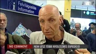 Nem lesz több nyolcezres expedíció