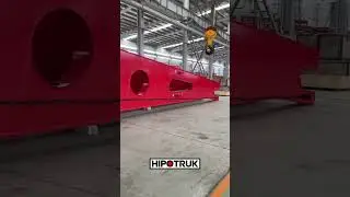 🔥🔥🔥Girder Frame Modular Trailers 550 Ton by HIPOTRUK#GirderFrameTrailer #Girderbridgetrailer