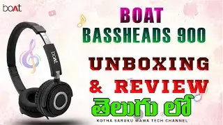 Boat Bassheads 900 Unboxing & Review in Telugu 🔥 | Best Budget Wired Headphones?#trending  #unboxing