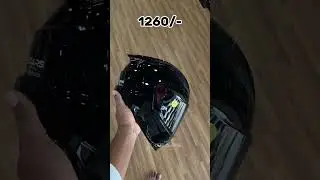 BUDGET Helmet with spoiler