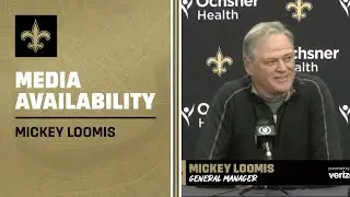 Mickey Loomis 2022 End-of-Season Press Conference | New Orleans Saints