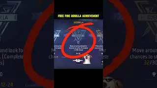 Free Fire Gorilla Mission || How to Complete Free Fire Achievement Quickly