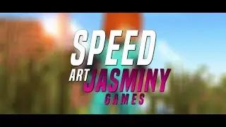 [Speed Art] Minecraft Thumbnail para JasminyGames