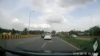 ALMIGHTY AT WORK :- Accident near arisinakunte.Karnataka.