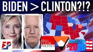 Joe Biden&rsquo;s 2020 Map According to Polling Averages