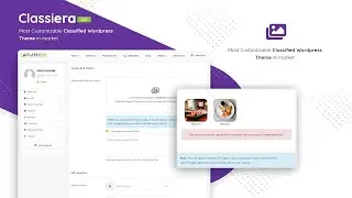 Multi-Select Image uploading - Classiera WordPress theme