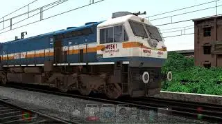 WDP4D LOCOMOTIVE START UP  SOUND