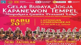 GELAR BUDAYA JOGJA KAPANEWON TEMPEL 2025 || SENI KOBRO SISWO