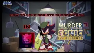 How to make barista shadow in sonic pulse 