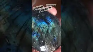 Iridescent Labradorite. @StudioMineralia