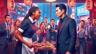 Black waitress shouted at the Most Feared Mafia Boss.. He command his Security to Close All Doors.