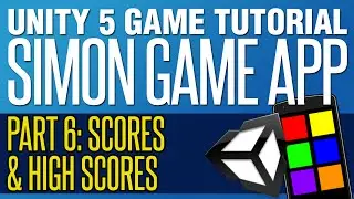 Урок игры Mobile Simon №6 &mdash; Очки и рекорды