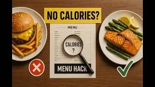 What should you do if a restaurant's menu doesn't list calories?