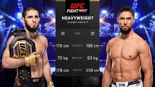Islam Makhachev vs Johnny Walker Full Fight - UFC 5 Fight Night