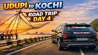 Kerala Road Trip Vlog Day 4 &mdash; Udupi to Kochi | Fort Kochi Chinese Fishing Nets & Scenic Drives