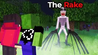 We Survived THE RAKE in Minecraft...