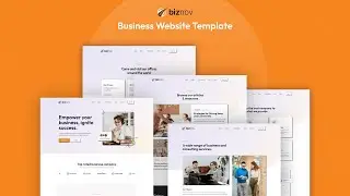 Biznov - Business Website Template | Business Website Webflow Template 2023