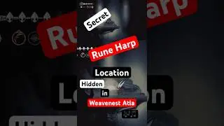 🪶 Hidden Rune Harp Location &mdash; Weavenest Atla Secret Guide!#silksong #gamingshorts #secrets #hornet