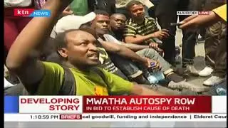 Human rights activists stage protests in Nairobi following death of Mwatha