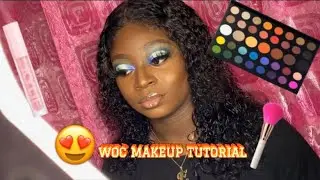 DETAILED CLIENT MAKEUP TUTORIAL| WOC FRIENDLY 🔥👀