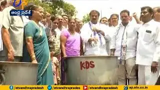 YCP Deeksha | YCP Leaders Protest on Roads | Guntur
