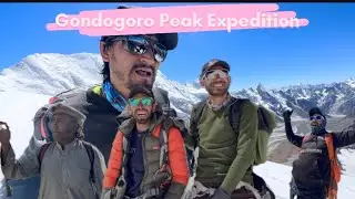 Bar bar bech gea 😱|Gondogoro Peak 6001m | Husha Pakistan |🇵🇰