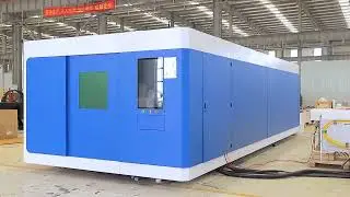 Hwleic P-Series: Fully Enclosed Exchange Platform Fiber Laser Cutter