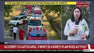 Accident teribil în Botoșani, 21 de persoane implicate, 3 morți