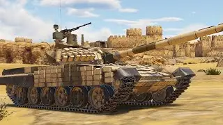 T-72AV (TURMS-T) Rank X Main Battle Tank | War Thunder Mobile | 6 kllls, 3 assists