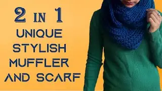 Learn Stylish Woolen Knitted Muffler | मफलर बनाना सीखें सबसे आसान तरीके से | Himalayan woolen craft