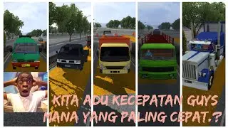 Waw gak nyangka | ternyata ini mobil mod yang paling cepat di BUSSID