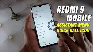 Redmi 9 - How To Enable Assistant Menu Quick Ball Icon