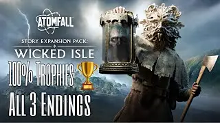 100% Trophies Playthrough of Atomfall DLC Wicked Isle Part 1 l 15 Gnomes & 3 Endings