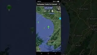 4.6 Earthquake Strikes Foxton, New Zealand