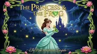 🌙 Magical Princess & Frog Story | Non-Stimulating Sleep Story for Kids