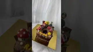 Super Mario cake #meltz #monogramcake #mariocake #supermario #cake