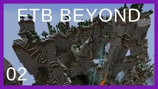 AWESOME WORLD GEN!! Minecraft: FTB: BEYOND 🚀 - Ep 2