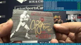 2017 Panini Majestic Football 5 Box Case Break #1 - PYT