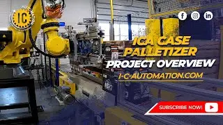ICA Case Palletizer Automation System Project Overview